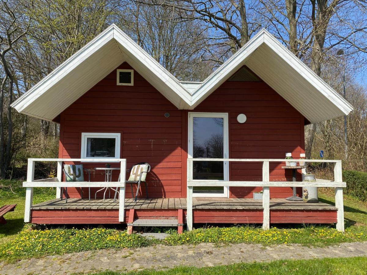 4-Personers Hytte Pa Rinkenaeshus Camping - Hytte B Villa Gråsten Buitenkant foto